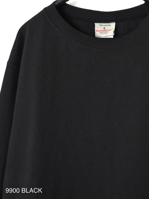 Goodwear | COTTON CREW NECK LONG SLEEVE WITH CUFF & HEM RIB