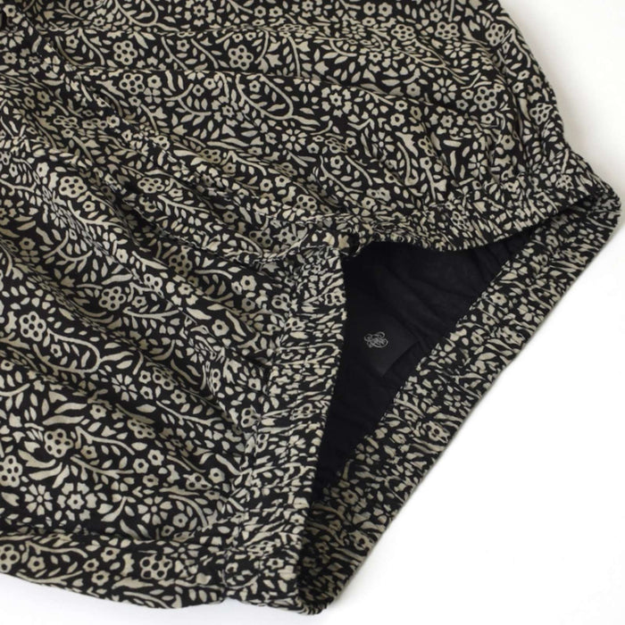 house of soil | 80'S COTTON FLOWER BLOCK PRINT EASY PANTS