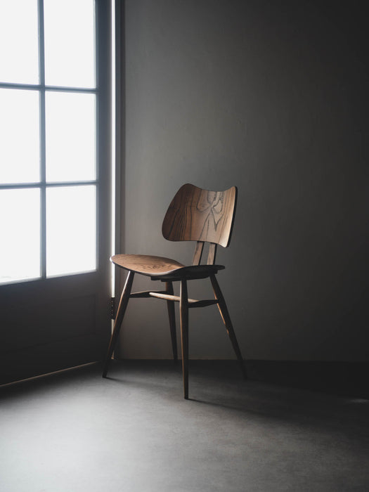 ANTRY×ERCOL Antry 25th Anniversary Edition | Butterfly Chair Wood Seat Custom Vintage Stain Finish