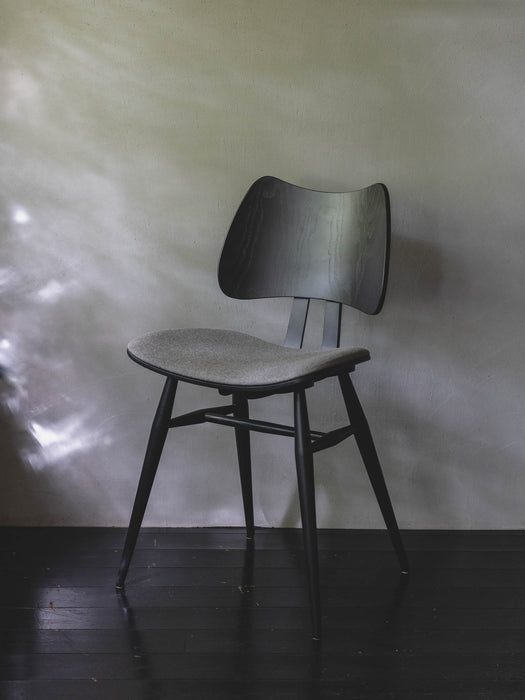 ANTRY×ERCOL Antry 25th Anniversary Edition | Butterfly Chair Black Body Fabric Seat