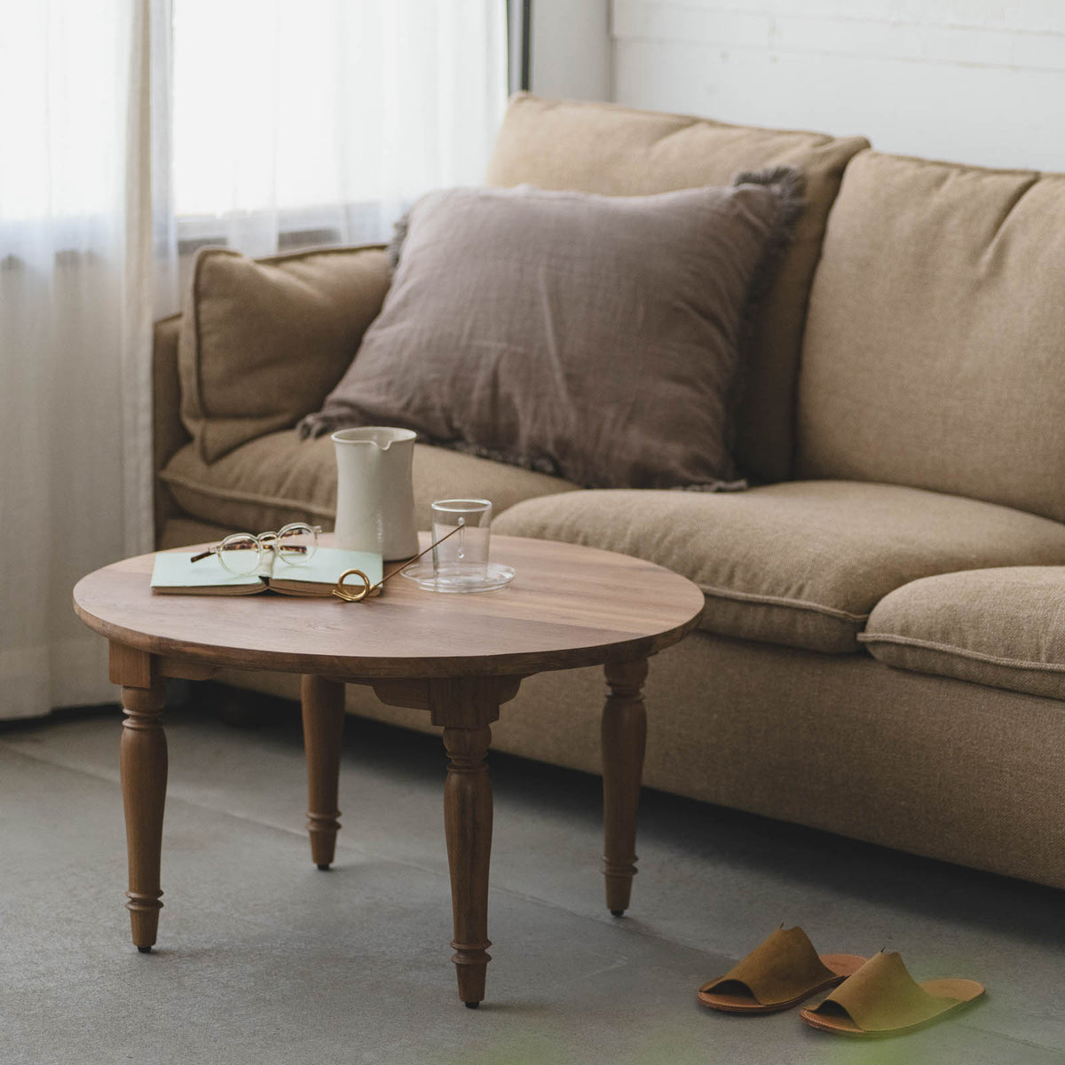 GMHF18○LINLEY / リンレイ シカモア材 センターテーブル リビング