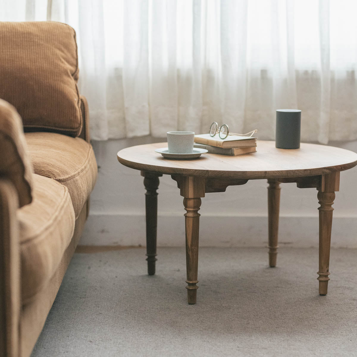 アンティーク品　ローテーブル ヴィンテージ ウッド ローテーブル - アンティーク、ビンテージの