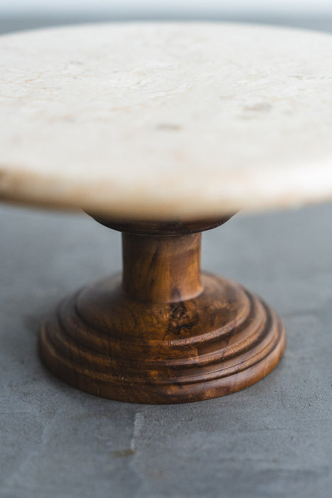 Pibre Stone Stand White