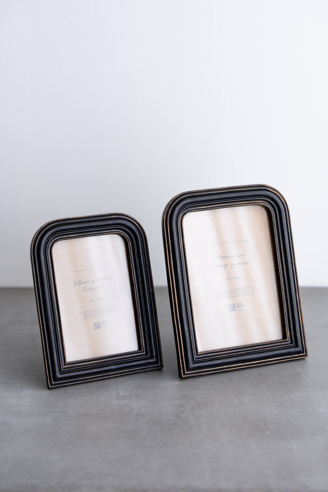 Anni+Co.　Vintage　フォトスタンド Resin Photo frame No.2 | ドームアーチ型レジンフォトフレーム S・M