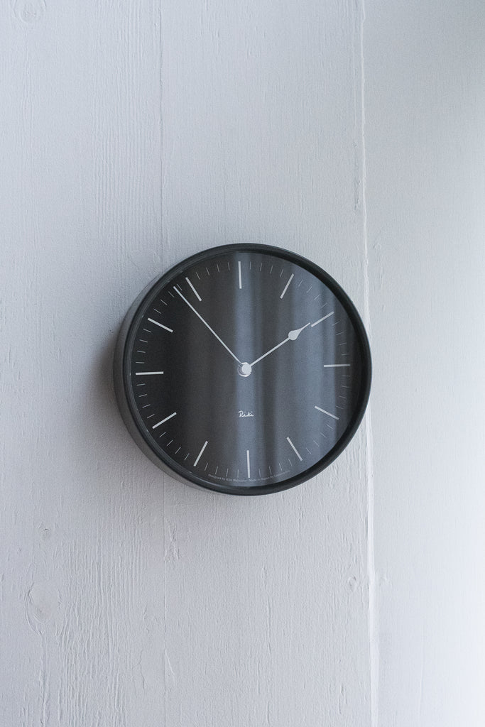 RIKI STEEL CLOCK ブラック — ANTRY USE ONLY GENUINE