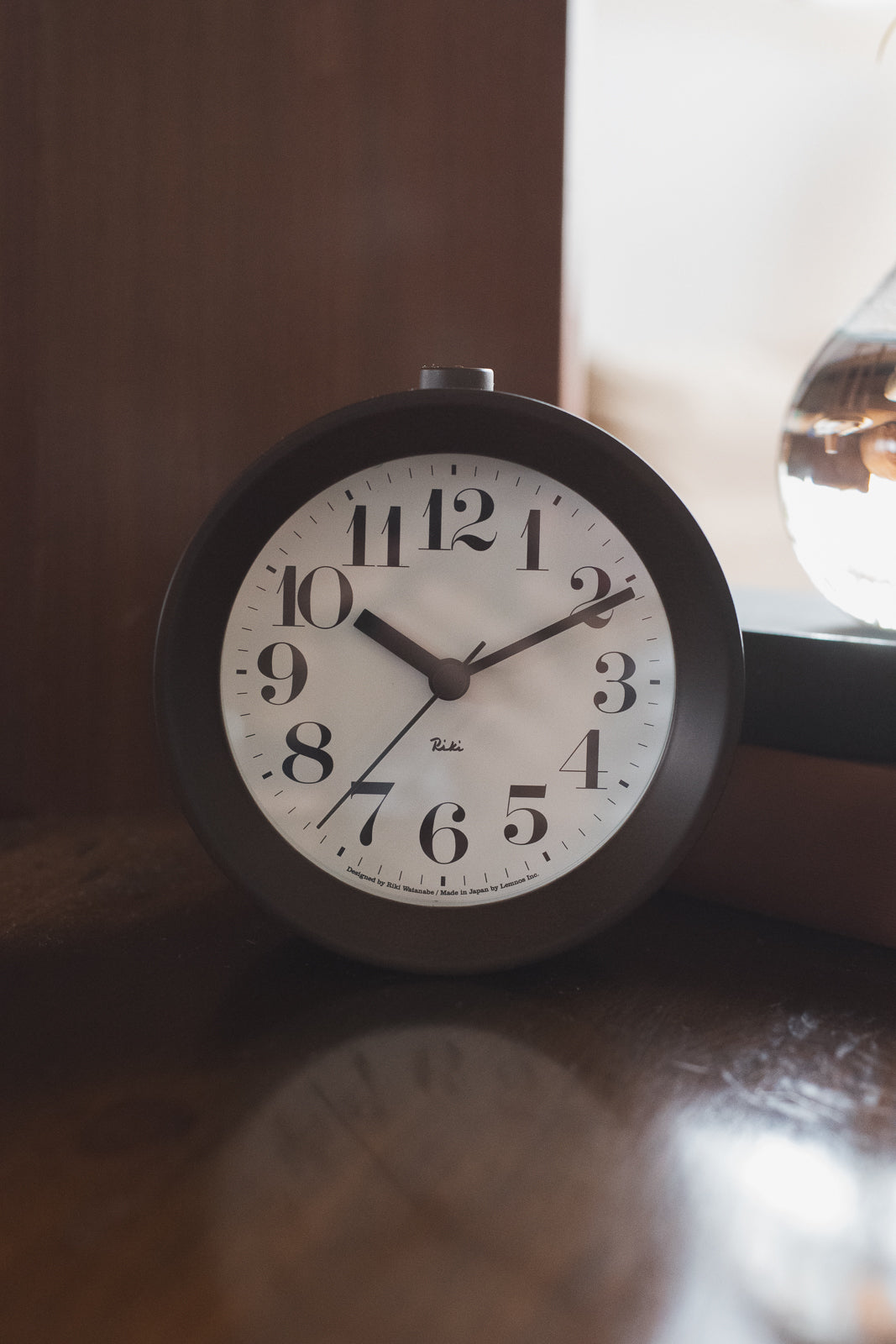RIKI ALARM CLOCK ブラウン — ANTRY USE ONLY GENUINE