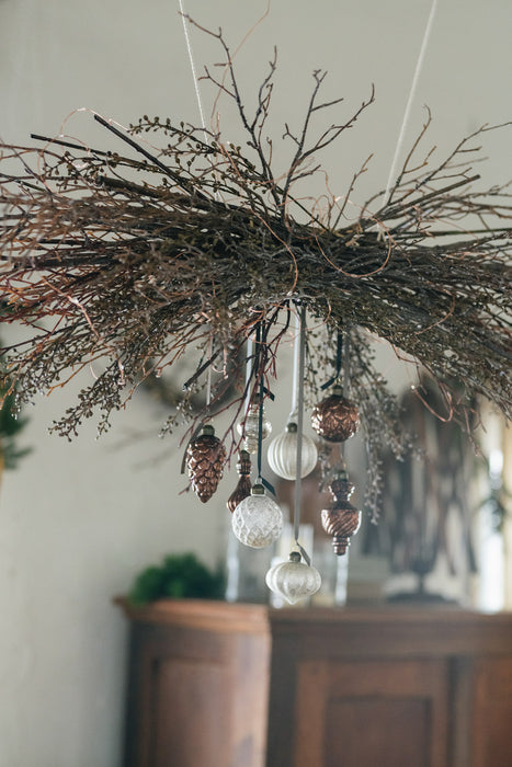 Virtual branch 100cm natural set of 2