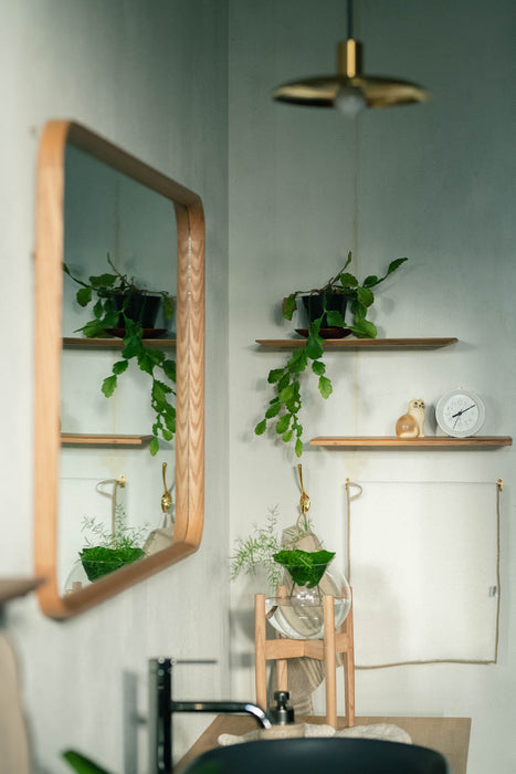 Oak frame Square S mirror