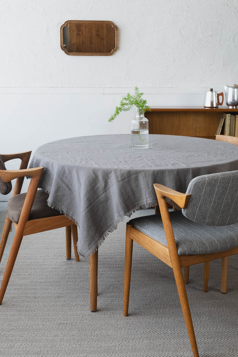 イタリア製　リネンマルチクロス大判 ソフトスリッパ リネン 麻 23～25cm/DDintex