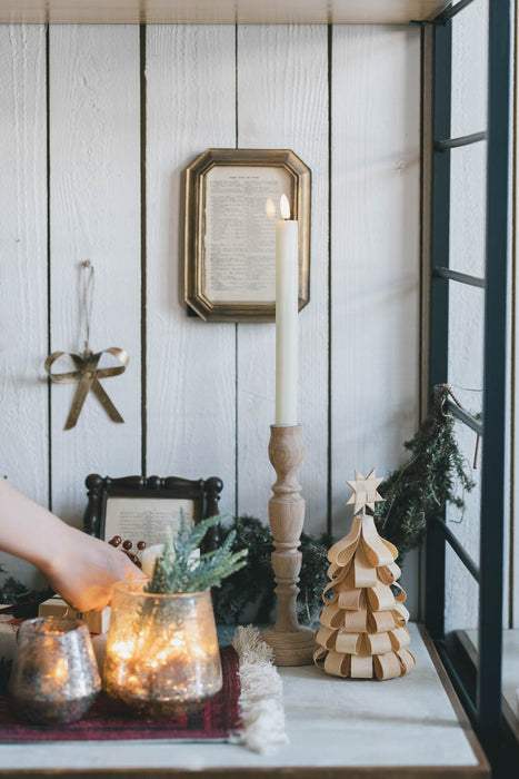 Memor candle-stand | 木製キャンドルスタンド（4サイズセット）