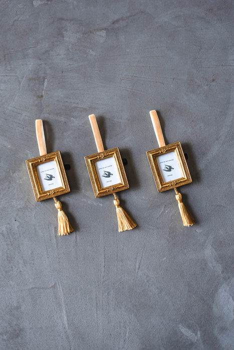 Resin hanging mini frame Square | ミニフレームオーナメント 3個セット