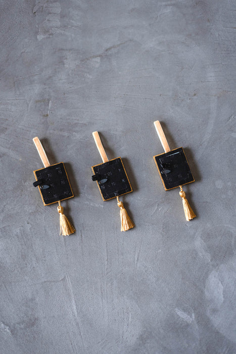 Resin hanging mini frame Square | ミニフレームオーナメント 3個セット