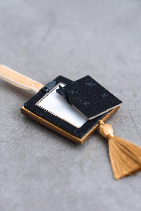 Resin Hanging Mini Frame Square | Set of 3 Mini Frame Ornaments 