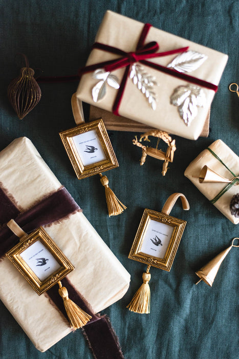 Resin hanging mini frame Square | ミニフレームオーナメント 3個セット