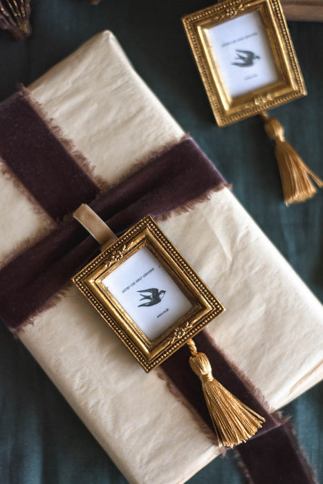 Resin hanging mini frame Square | ミニフレームオーナメント 3個セット