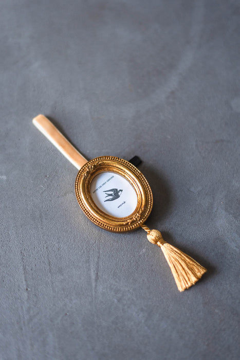 Resin hanging mini frame Oval | ミニフレームオーナメント 3個セット