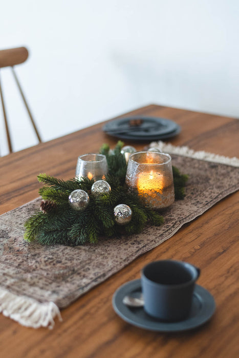 No.77 Silver Assort | ガラスオーナメント 17個セット