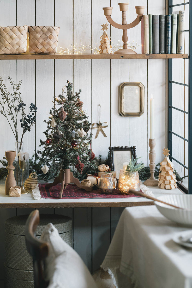 クリスマスツリー　ミニ約30cm〈1〉ソビエト　ヴィンテージ クリスマスツリー ミニ約30cm〈1〉ソビエト ヴィンテージ ヴィンテージ