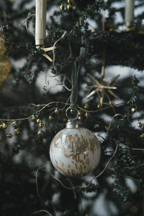 No.62 Marble 8cm | ガラスオーナメント 6個セット