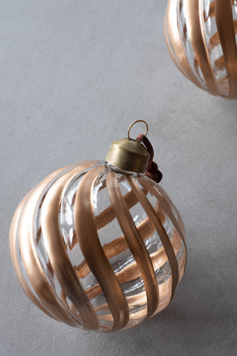 No.63 Neri 8cm | ガラスオーナメント 4個セット