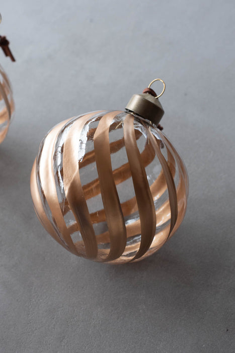 No.63 Neri 8cm | ガラスオーナメント 4個セット