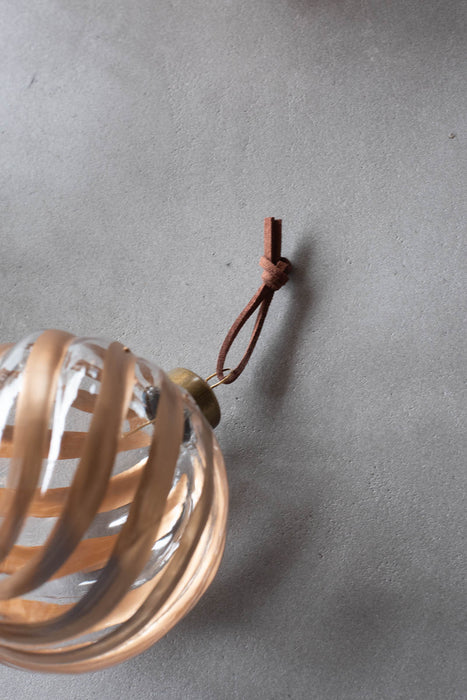 No.63 Neri 8cm | ガラスオーナメント 4個セット