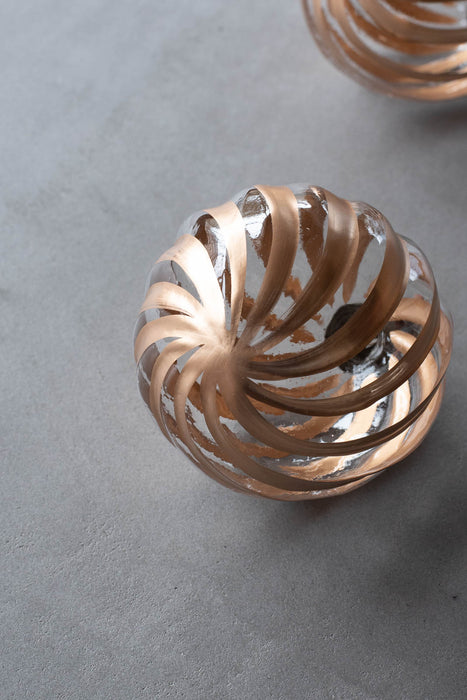 No.63 Neri 8cm | ガラスオーナメント 4個セット