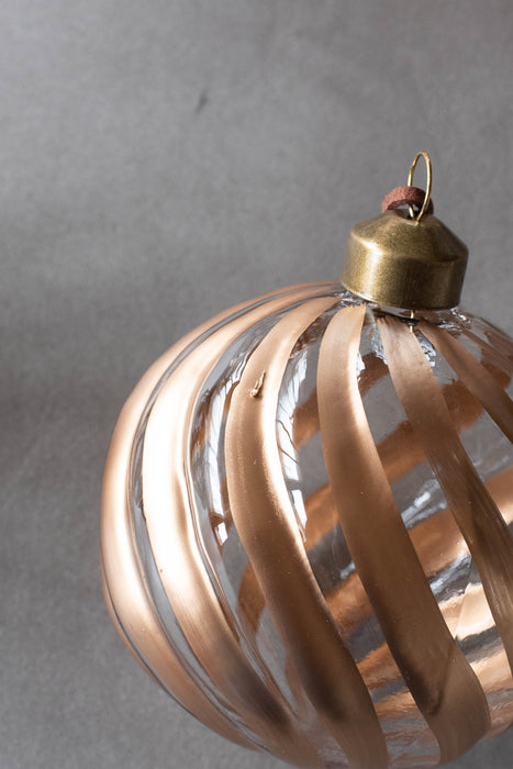 No.63 Neri 8cm | ガラスオーナメント 4個セット