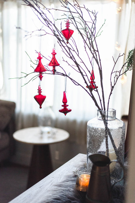 No.65 Berry Lily | ガラスオーナメント 6個セット