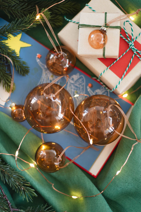 No.66〜No.68 Ginger Ball | ガラスオーナメント