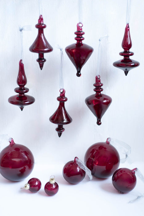 No.65 Berry Lily | ガラスオーナメント 6個セット