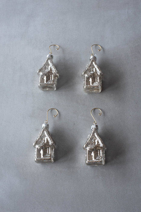 No.73 House | ガラスオーナメント 4個入り