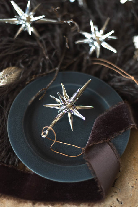 No.74 Starra Silver | ガラスオーナメント 4個入り