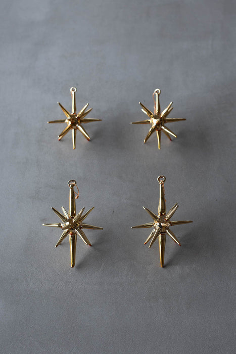 No.75 Starra Gold | ガラスオーナメント 4個入り