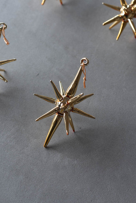 No.75 Starra Gold | ガラスオーナメント 4個入り