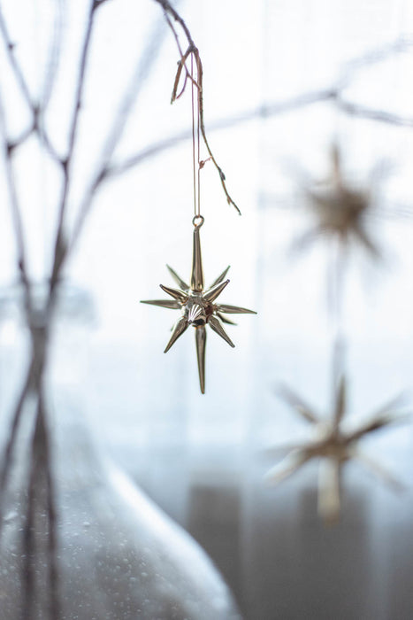 No.75 Starra Gold | ガラスオーナメント 4個入り