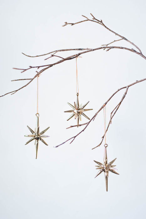 No.75 Starra Gold | ガラスオーナメント 4個入り