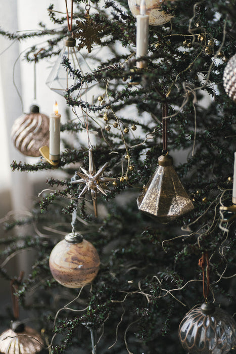 No.75 Starra Gold | ガラスオーナメント 4個入り