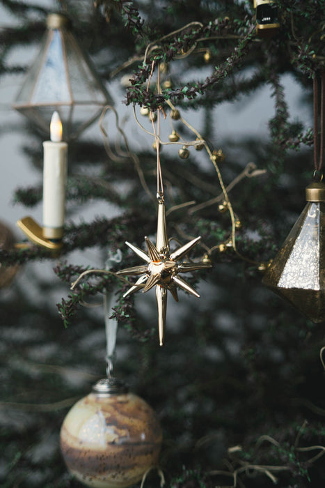 No.75 Starra Gold | ガラスオーナメント 4個入り