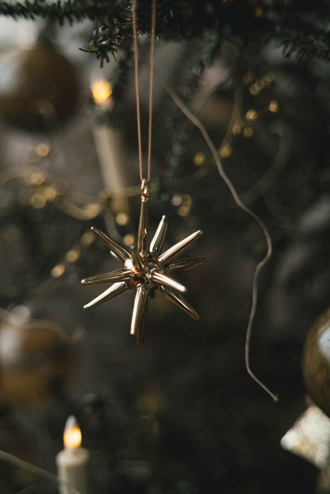 No.75 Starra Gold | ガラスオーナメント 4個入り