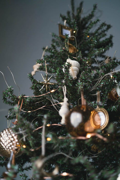 No.75 Starra Gold | ガラスオーナメント 4個入り