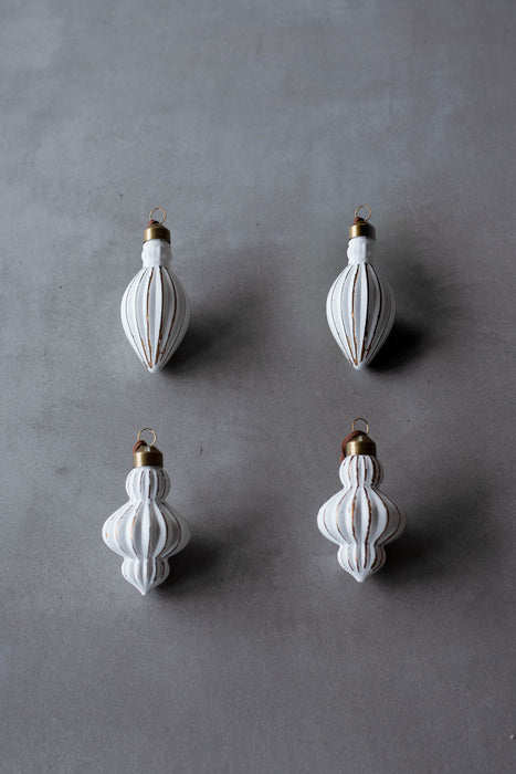 No.76 Arabica Middy Gold | ガラスオーナメント 4個入り