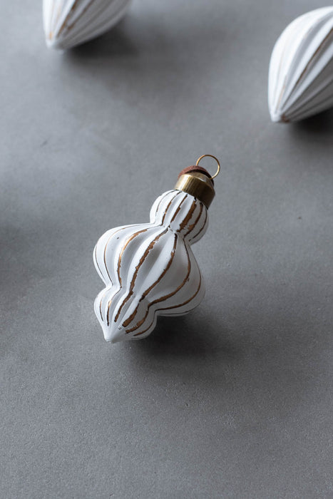 No.76 Arabica Middy Gold | ガラスオーナメント 4個入り