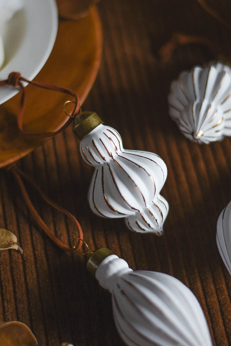 No.76 Arabica Middy Gold | ガラスオーナメント 4個入り