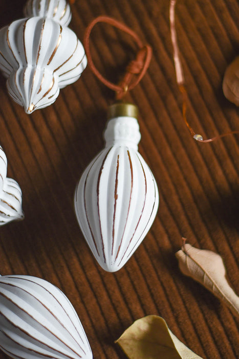 No.76 Arabica Middy Gold | ガラスオーナメント 4個入り