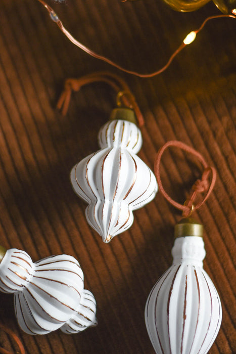 No.76 Arabica Middy Gold | ガラスオーナメント 4個入り