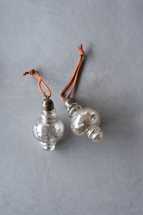 No.77 Silver Assort | ガラスオーナメント 17個セット