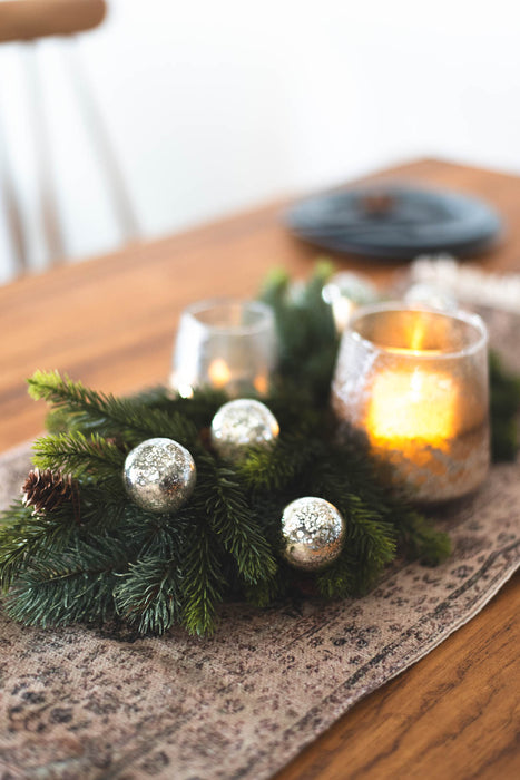 No.77 Silver Assort | ガラスオーナメント 17個セット