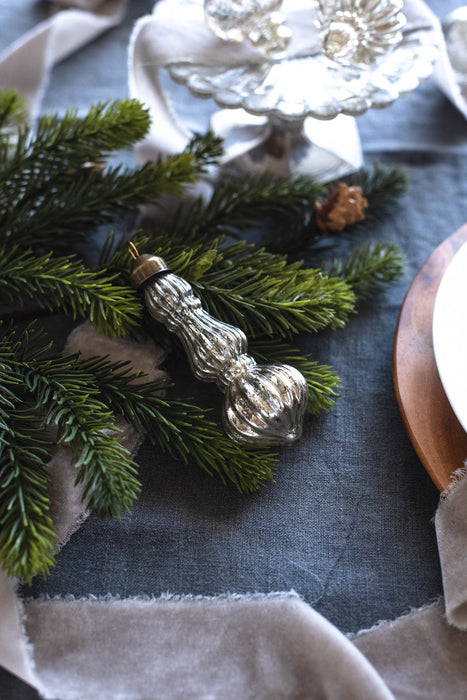 No.77 Silver Assort | ガラスオーナメント 17個セット