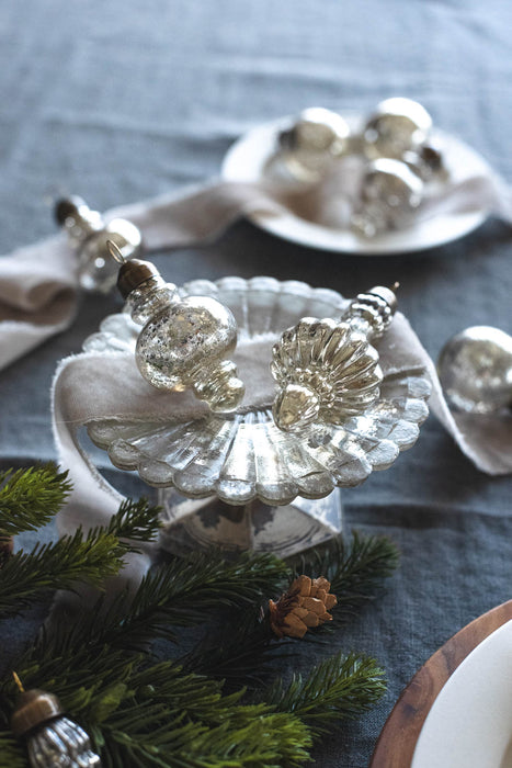No.77 Silver Assort | ガラスオーナメント 17個セット